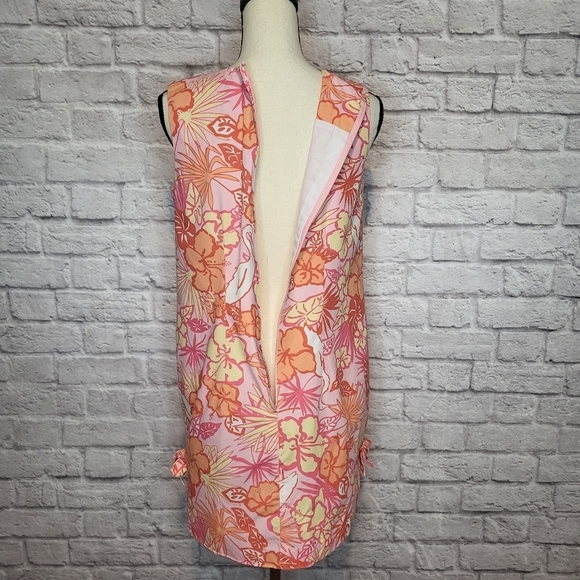 Lilly Pulitzer Dress Vintage Hereon There Shift Front Pockets Sleeveles Size S - Picture 8 of 9